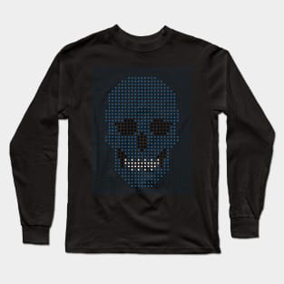 Digital skull Long Sleeve T-Shirt